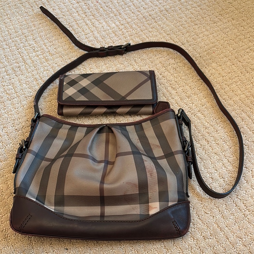 Burberry Brown and Tan Women's Bag Set